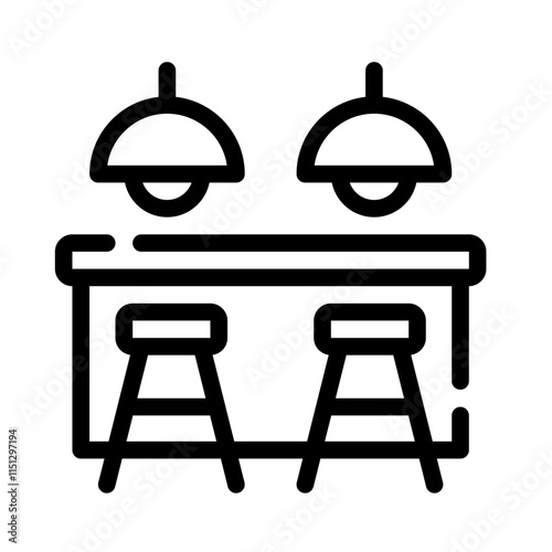 Icon Style Design With Style Outline