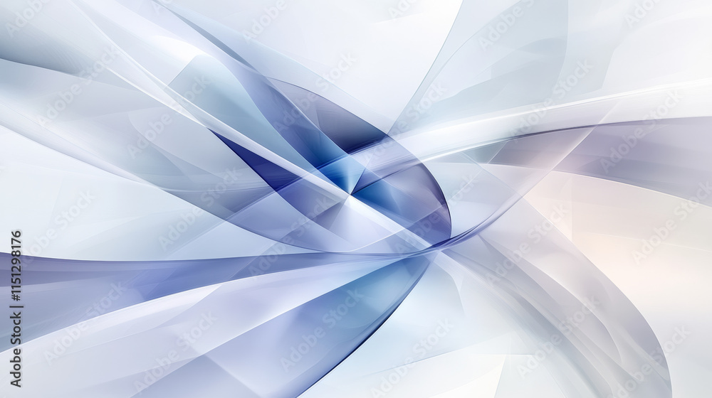 Fototapeta premium Elegant abstract background with flowing shapes and soft colors