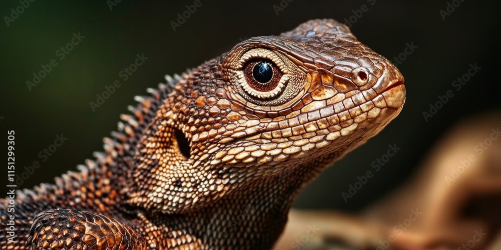 A detailed close up of a brown lizard showcasing its unique textures and colors, highlighting the fascinating features of the brown lizard in its natural environment. A detailed close up of a brown lizard showcasing its unique textures and colors, highlighting the fascinating features of the brown lizard in its natural environment.