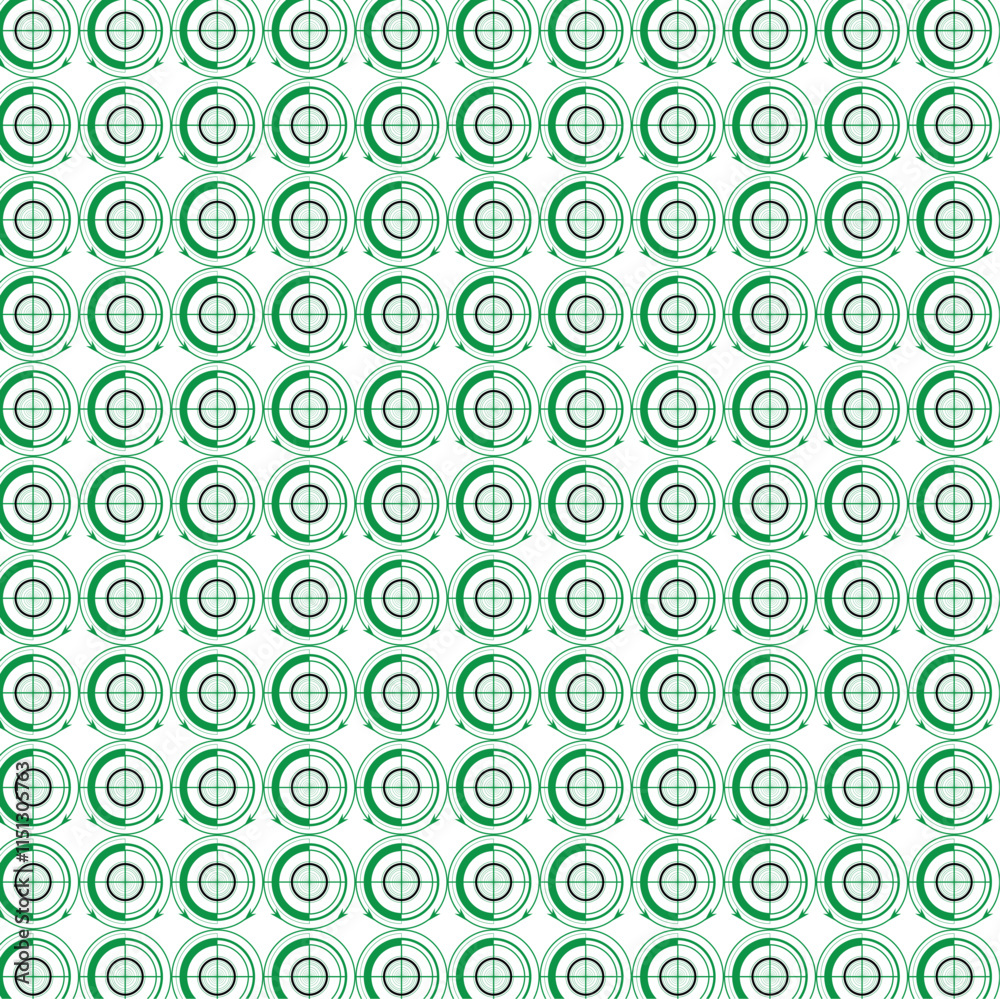 seamless pattern with circles seamless pattern with circles