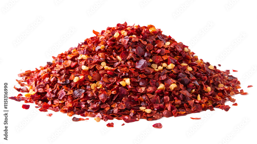 Crushed Red Pepper Flakes Spicy Chili Seasoning, Culinary Ingredient