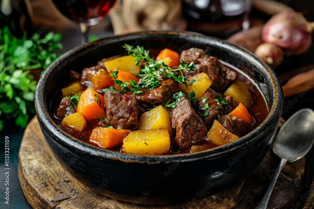 Hearty Beef Stew - Comfort Food at its Finest Hearty Beef Stew - Comfort Food at its Finest