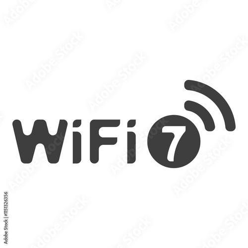 Flat symbol of free wifi zone