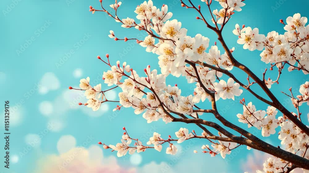 Sakura blossom branch. flowers realistic japanese pink cherry or apricot floral elements fall down background. Sakura blossom branch. flowers realistic japanese pink cherry or apricot floral elements fall down background.
