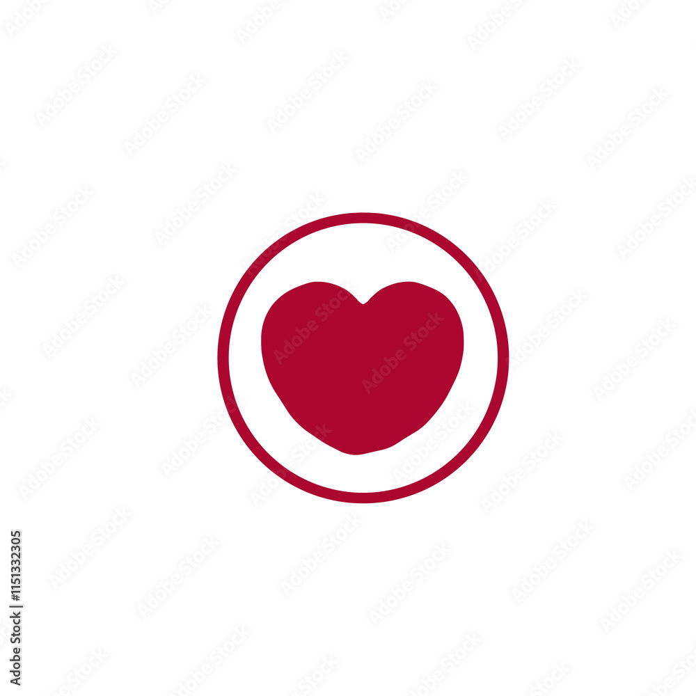 red heart icon red heart icon