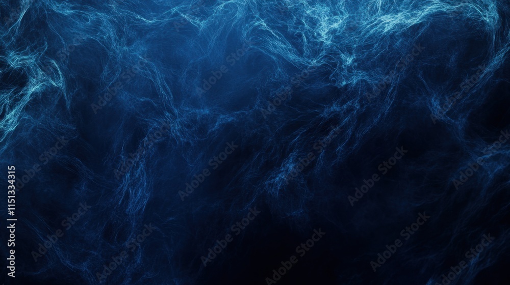 A deep blue sky with wispy cirrus clouds scattered across, providing a simple yet elegant text-friendly backdrop.