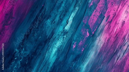 Modern Abstract Background with Teal and Fuchsia Gradient - Made with Generative AI photo