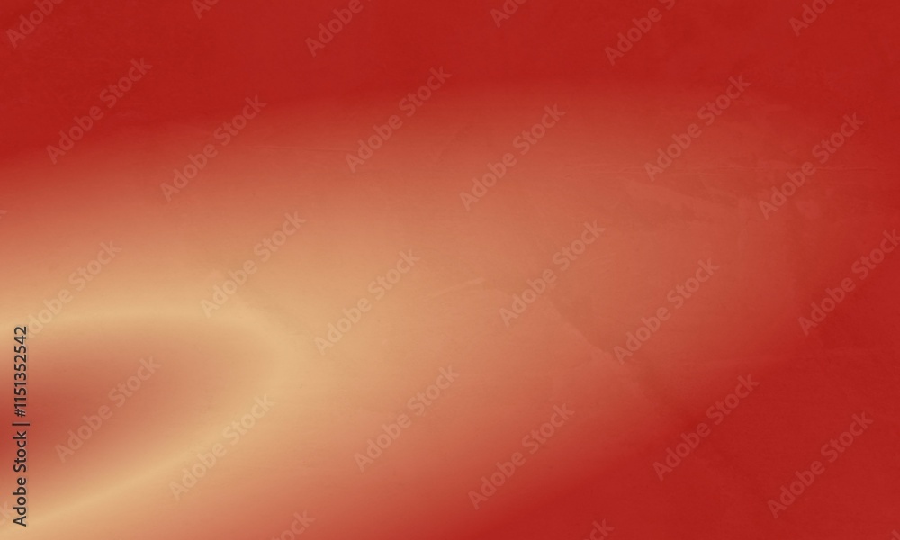 A vibrant red abstract wave design with flowing shapes and fiery tones