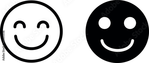 "Smile Emoji Icon for Expressive and Social Communication"