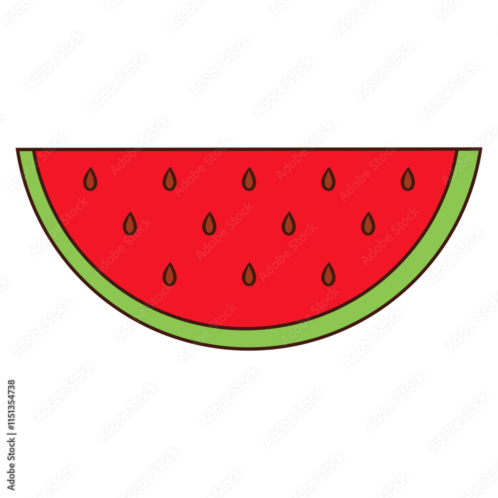slice of watermelon slice of watermelon