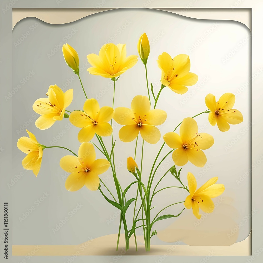 Obraz premium bouquet of daffodils