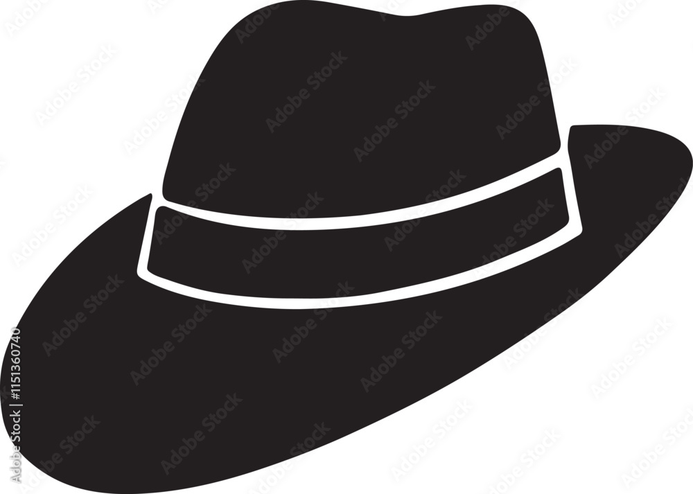 men's hat vector art illustration on a white background.
men's hat vector art illustration on a white background.