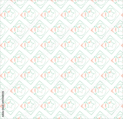seamless pattern with hearts
