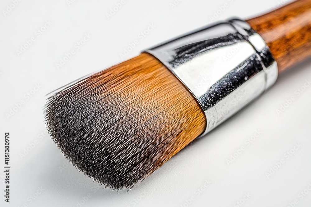 Fototapeta premium Polishing a Ring with Brush for Final Touches