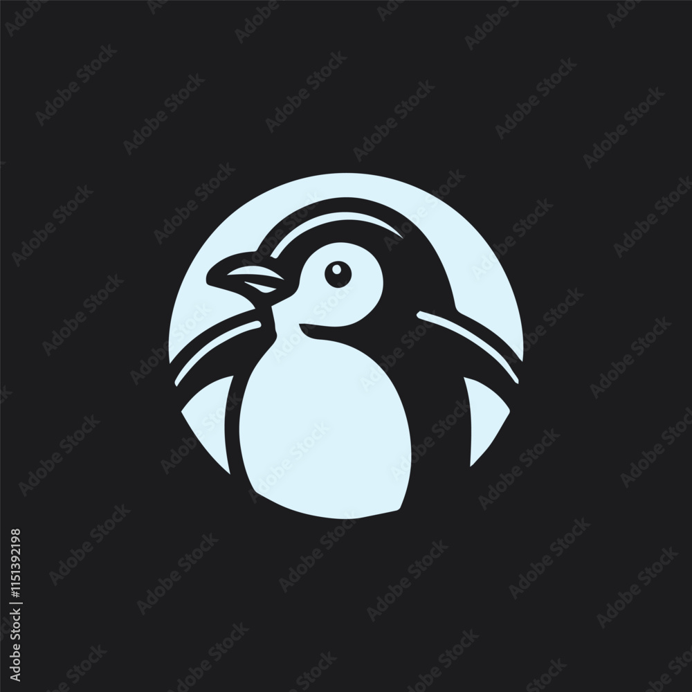 Obraz premium Iconic penguin logo