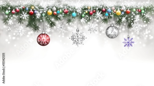 Christmas card theme, beautiful design, strong Christmas atmosphere. There is a large blank space on the card, which is convenient for writing Christmas wishes.