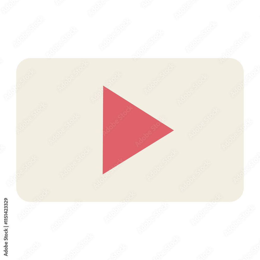Play button icon png, transparent background Play button icon png, transparent background