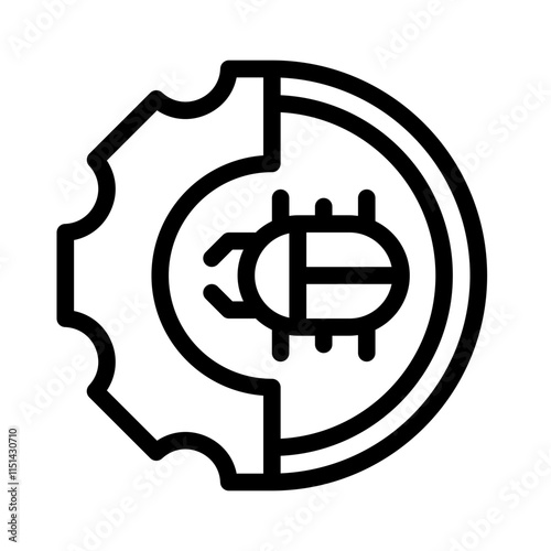 Icon Tool Viruses With Style Outline