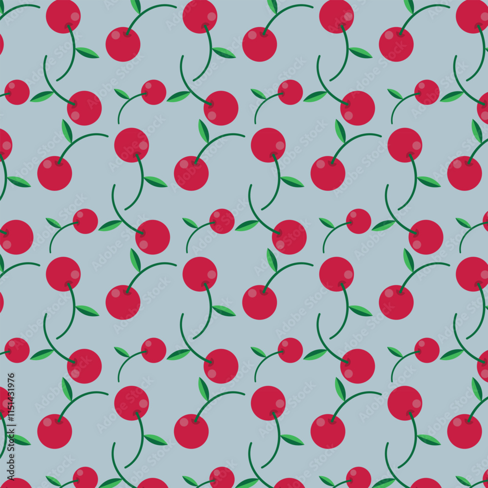 seamless pattern with cherry seamless pattern with cherry