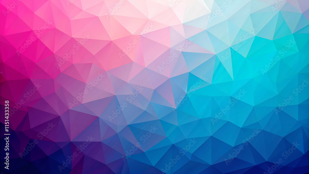 Geometric Gradient Background, Mixture of Pink and Blue Colors, Desktop Wallpaper Geometric Gradient Background, Mixture of Pink and Blue Colors, Desktop Wallpaper
