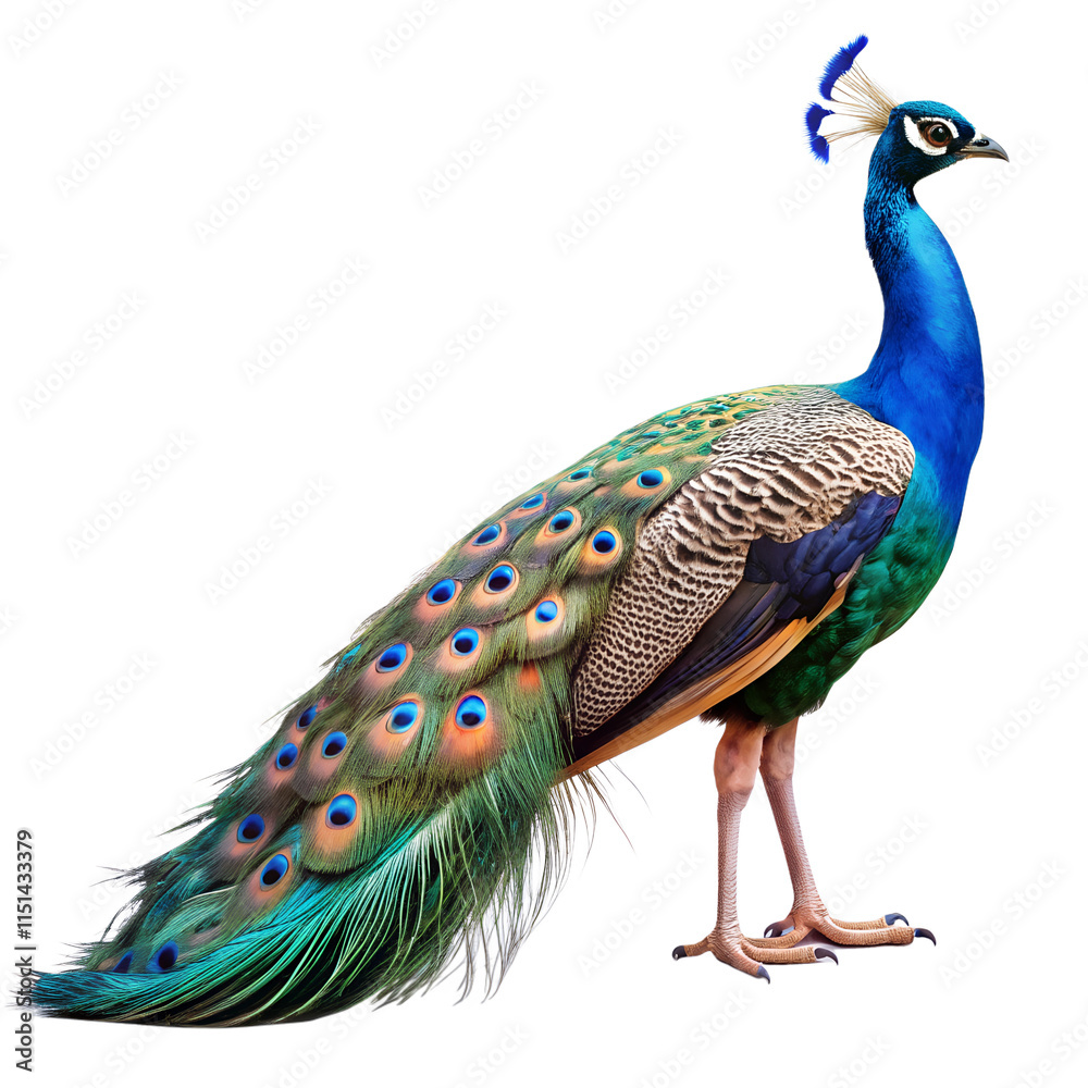 Obraz premium Full Body peacock