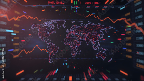 stock market chart