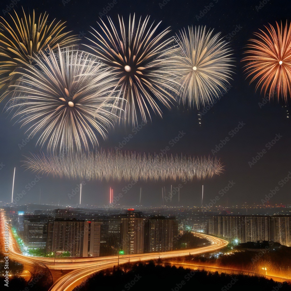 Fototapeta premium New Year