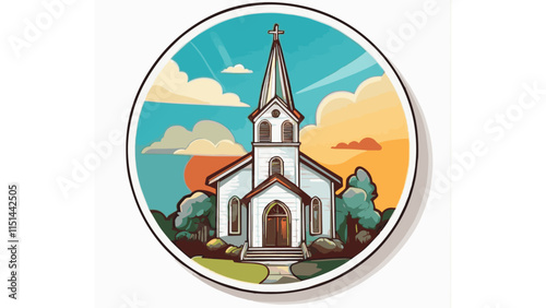 A church building