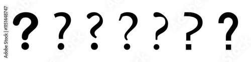 Question Marks. Question Marks Vector Icons. Questions Vector Icons. Question mark symbols