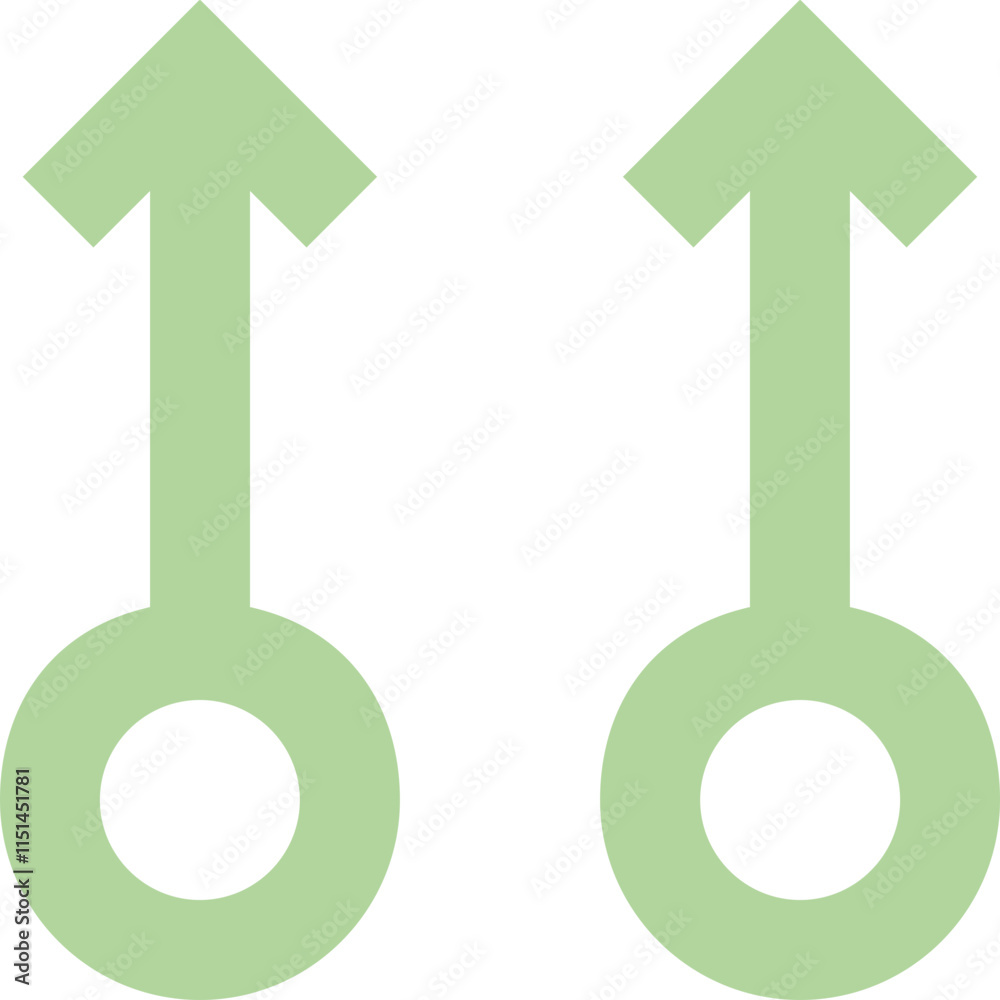 Ascending Circle Arrow Icon Logo Design Ascending Circle Arrow Icon Logo Design