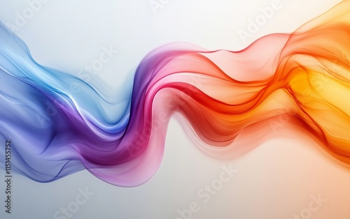 Wallpaper Mural Color flow transitioning smoothly in a dynamic, abstract form. Generative AI Torontodigital.ca