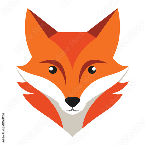 The fox head symbol is vector art on a white theme.