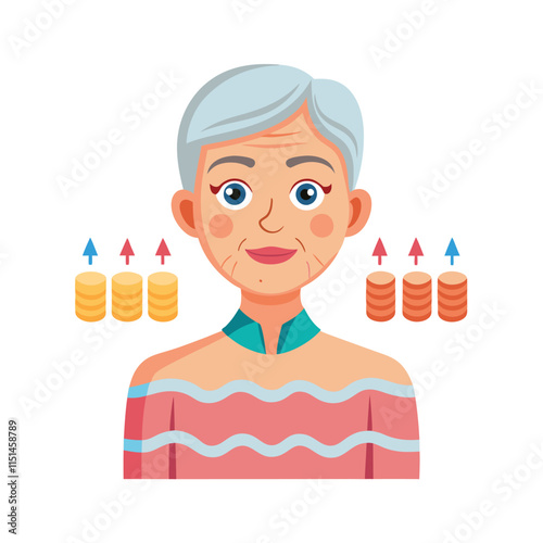 Skin conditions vector illustration