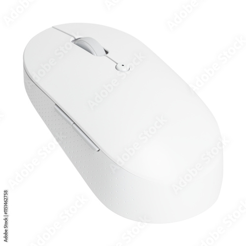 Wireless computer mouse mockup png digital device