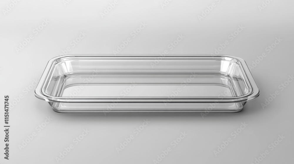 Food tray. Empty plastic plateau realistic vector mockup restaurant equipment for holding products and dishes Food tray. Empty plastic plateau realistic vector mockup restaurant equipment for holding products and dishes