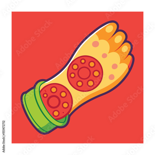 Skin conditions vector illustration