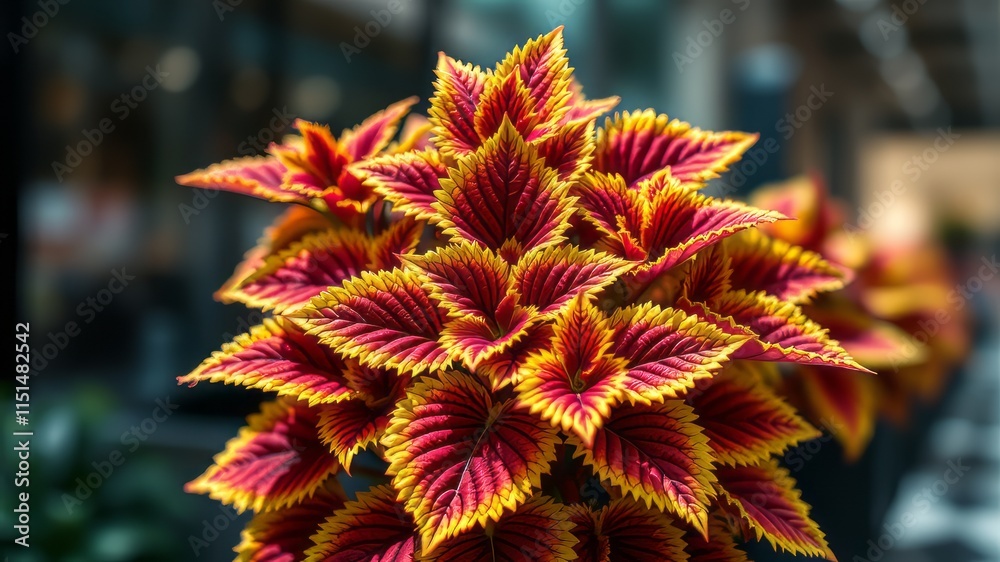 Coleus Main Street Fifth Avenue Plant Photo - Vibrant Lush Foliage Coleus Main Street Fifth Avenue Plant Photo - Vibrant Lush Foliage
