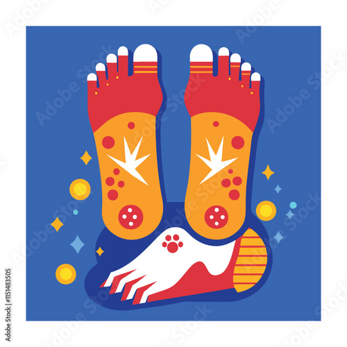 Skin conditions vector illustration