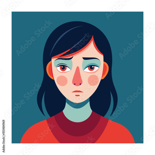 Skin conditions vector illustration