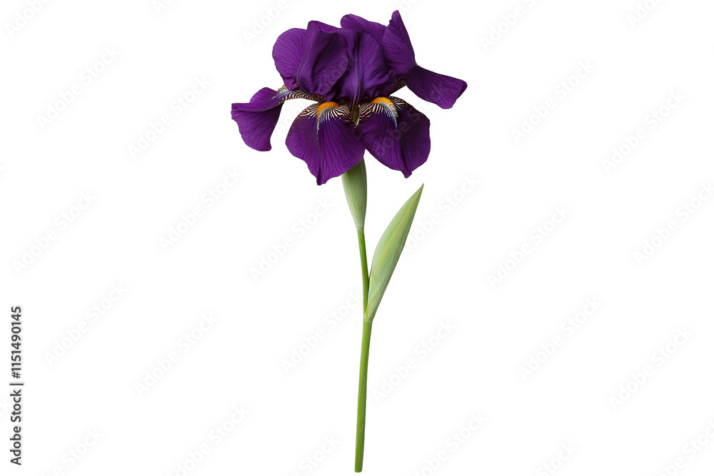 Iris purple concept. Beautiful purple iris flower showcasing vivid colors and delicate petals. Iris purple concept. Beautiful purple iris flower showcasing vivid colors and delicate petals.