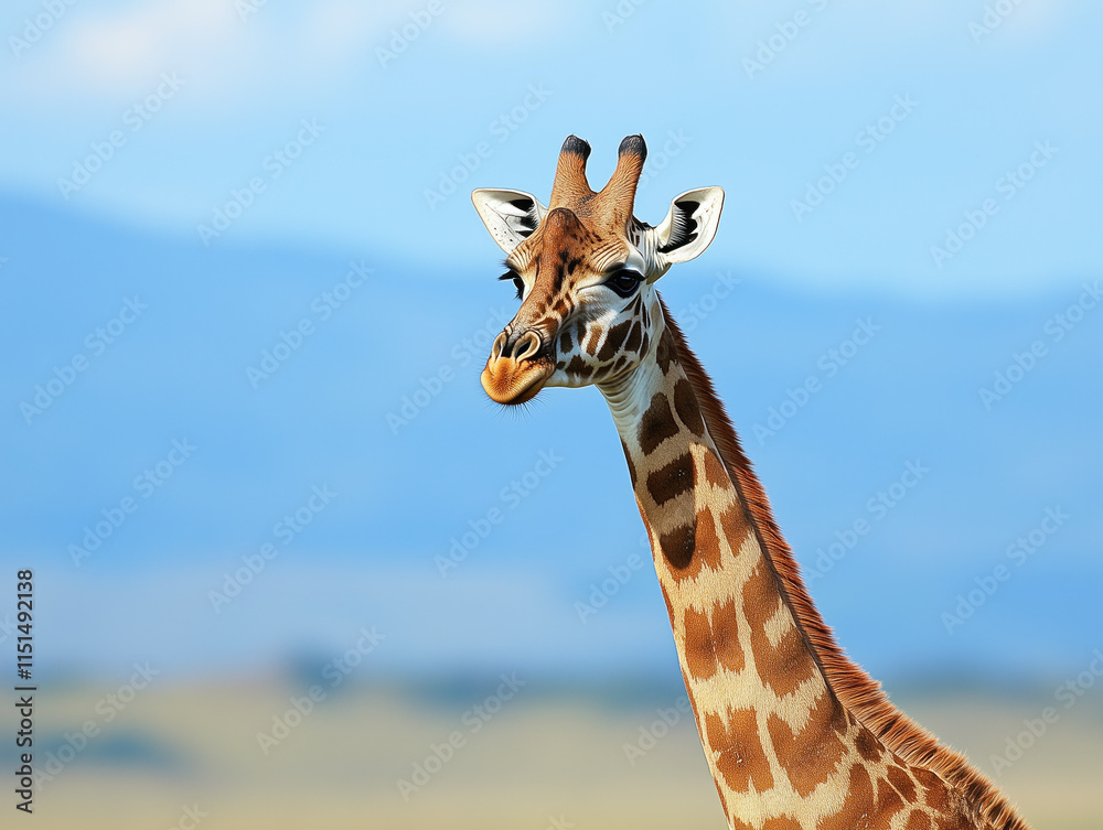 Obraz premium giraffe in the wild