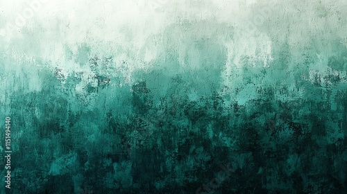 A smooth gradient transitioning from forest green to deep teal, evoking a sense of calm