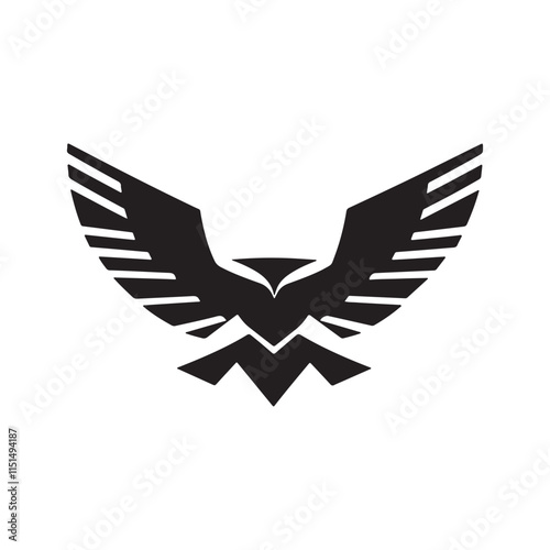 Symbolic Eagle Logo for Corporate Mascot