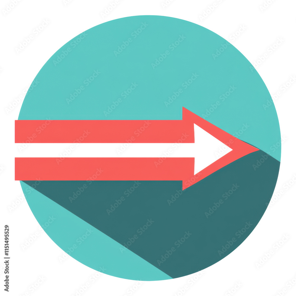 Leadership icon featuring a guiding arrow on a transparent background, symbolizing direction and inspiration in professional settings Leadership icon featuring a guiding arrow on a transparent background, symbolizing direction and inspiration in professional settings