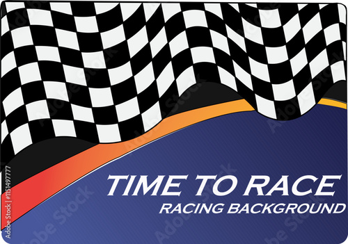 Svg vector flat racing checkered flag background photo