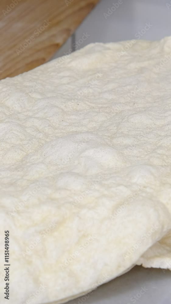 Phyllo bread, Hot phyllo bread from oven Phyllo bread, Hot phyllo bread from oven