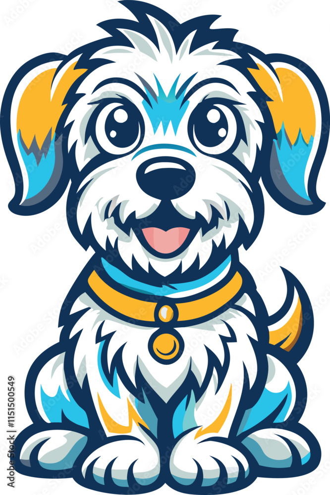 Fototapeta premium cute-dog.eps