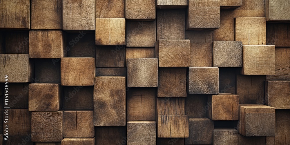 Stacked wood blocks create a stunning texture that enhances an ecological background, making this wood texture ideal for use as a captivating backdrop in various projects. Stacked wood blocks create a stunning texture that enhances an ecological background, making this wood texture ideal for use as a captivating backdrop in various projects.