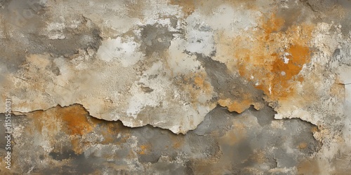 Weathered stone and concrete surfaces exhibit a rich tapestry of stains and cracks, showcasing the beauty of weathered textures in stone and concrete. Embrace the allure of weathered stone and photo