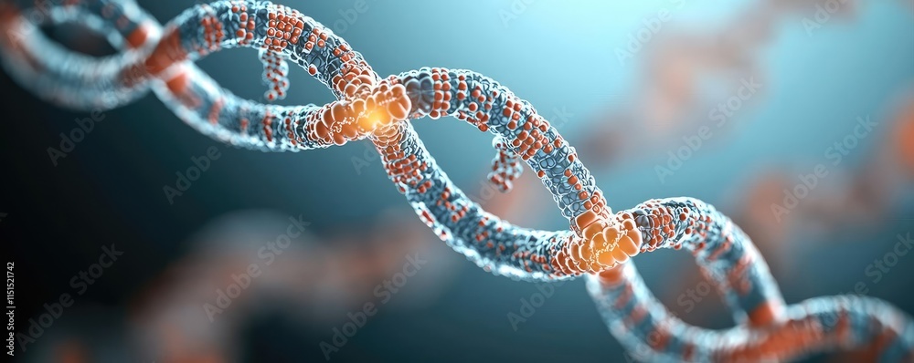 Hiv Aids disease idea. Close-up of a vibrant DNA double helix structure, representing genetic information. Hiv Aids disease idea. Close-up of a vibrant DNA double helix structure, representing genetic information.